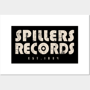 Vintage Spiller Record Posters and Art